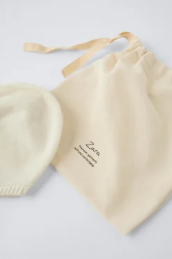 Niños ZARA 0 - 6 Meses·Punto|0 - 6 Meses·Básicos<CAPOTA 100% CASHMERE