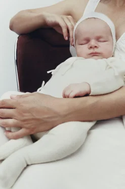 Niños ZARA 0 - 6 Meses·Punto|0 - 6 Meses·Básicos<CAPOTA 100% CASHMERE