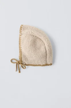 Niños ZARA 6 - 18 Meses·Conjuntos|6 - 18 Meses·Accesorios / Calcetines<CAPOTA BORREGUILLO