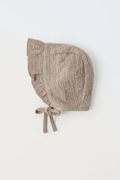 Niños ZARA 1½ - 6 Años·Accesorios|1½ - 6 Años·Accesorios<CAPOTA FLORES BORDADAS