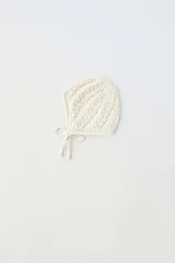 Niños ZARA 0 - 6 Meses·Punto|0 - 6 Meses·Básicos<CAPOTA PUNTO CON SEDA