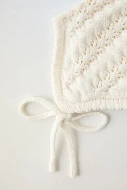 Niños ZARA 0 - 6 Meses·Punto|0 - 6 Meses·Básicos<CAPOTA PUNTO CON SEDA