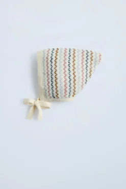 Niños ZARA 0 - 6 Meses·Punto|Accesorios / Zapatos / 0 - 14 Años<CAPOTA PUNTO RAYAS