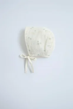 Niños ZARA 0 - 6 Meses·Básicos|Accesorios / Zapatos / 0 - 14 Años<CAPOTA TEXTURA TRÉBOL