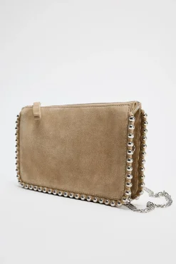 Best CARTERA BANDOLERA SERRAJE TACHAS Mujer Bolsos