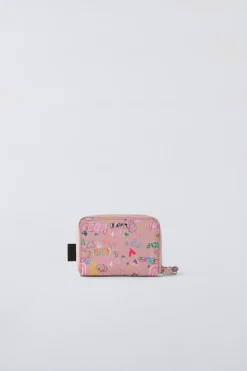 Niños ZARA 6 - 14 Años·Bolsos / Mochilas<CARTERA GRAFFITI KUROMI © SANRIO