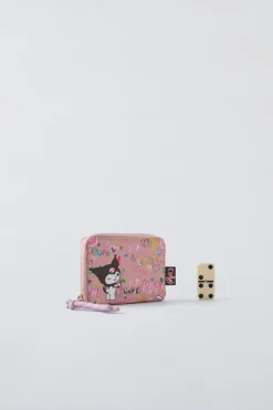 Niños ZARA 6 - 14 Años·Bolsos / Mochilas<CARTERA GRAFFITI KUROMI © SANRIO