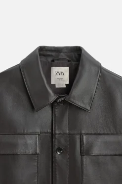 Best CAZADORA PIEL BOLSILLOS Hombre Piel