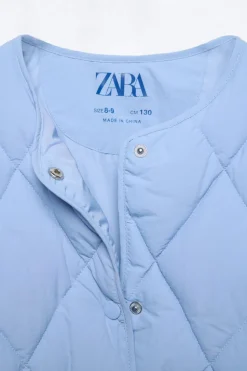 Niños ZARA 6 - 14 Años·Abrigos<CAZADORA ACOLCHADA BOLSILLOS