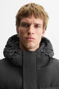 Sale CAZADORA ACOLCHADA CAPUCHA Hombre Plumíferos