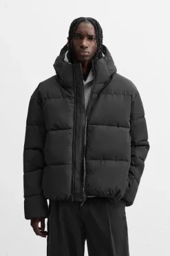 Hot CAZADORA ACOLCHADA CAPUCHA Hombre Plumíferos