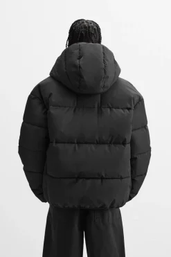 Hot CAZADORA ACOLCHADA CAPUCHA Hombre Plumíferos