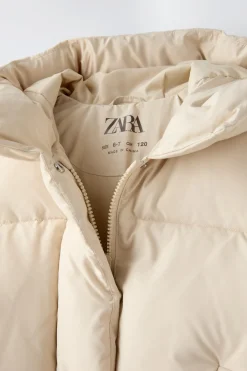 Niños ZARA 6 - 14 Años·Abrigos|6 - 14 Años·Abrigos<CAZADORA ACOLCHADA CAPUCHA