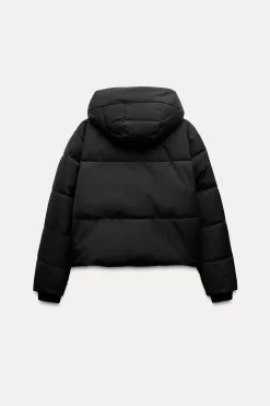 Online CAZADORA ACOLCHADA CAPUCHA WATER AND WIND PROTECTION Mujer Abrigos / Anoraks