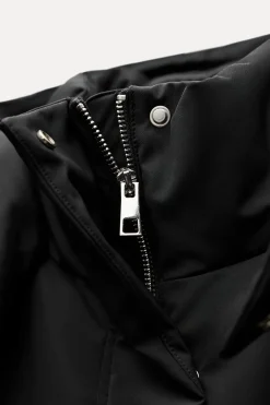 Online CAZADORA ACOLCHADA CAPUCHA WATER AND WIND PROTECTION Mujer Abrigos / Anoraks