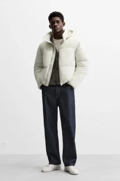 Fashion CAZADORA ACOLCHADA CAPUCHA DESMONTABLE Hombre Plumíferos