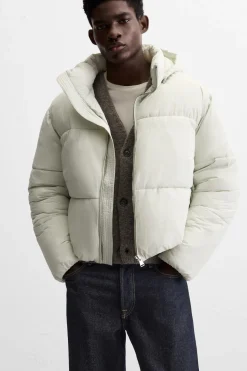 Fashion CAZADORA ACOLCHADA CAPUCHA DESMONTABLE Hombre Plumíferos