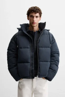 Best CAZADORA ACOLCHADA CAPUCHA Hombre Plumíferos