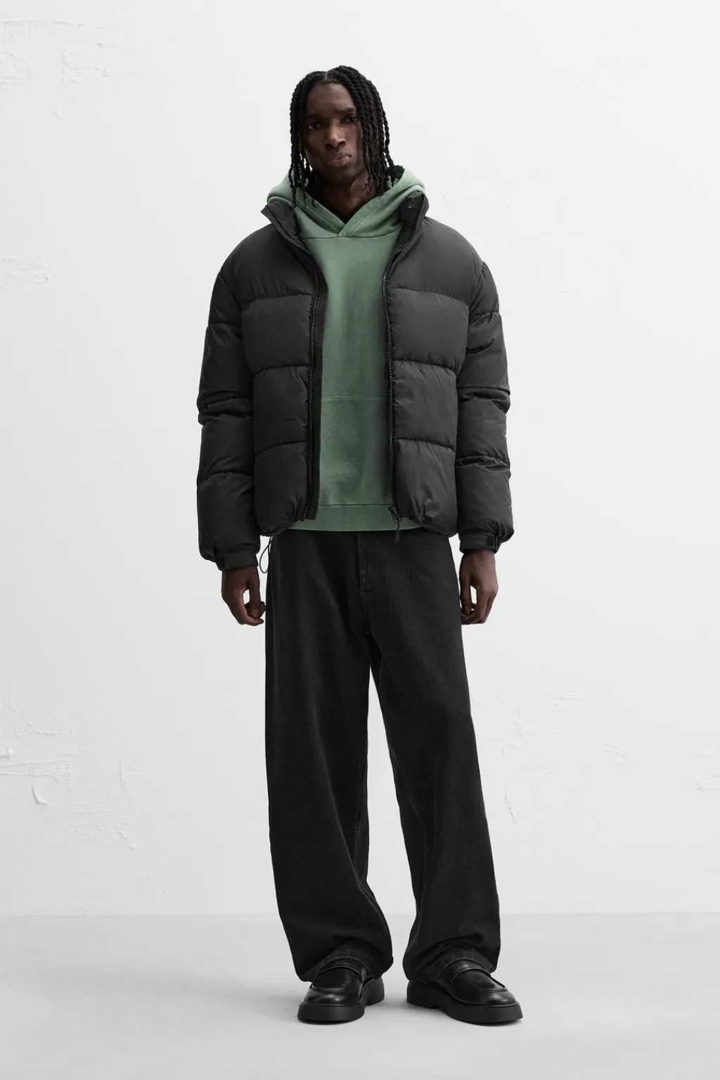 Outlet CAZADORA ACOLCHADA COLOR BLOCK Hombre Plumíferos