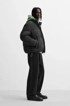 Outlet CAZADORA ACOLCHADA COLOR BLOCK Hombre Plumíferos