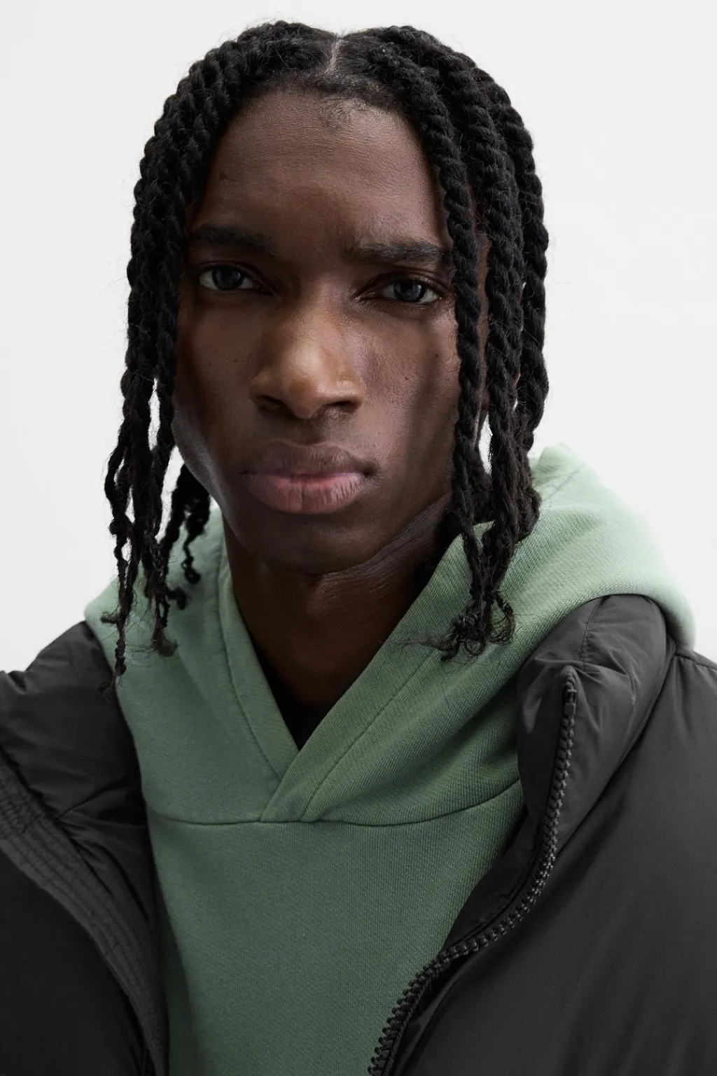 Outlet CAZADORA ACOLCHADA COLOR BLOCK Hombre Plumíferos