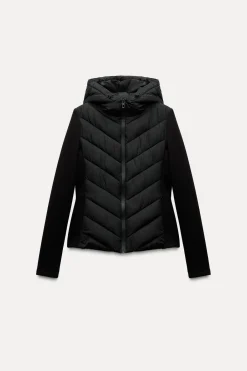 Fashion CAZADORA ACOLCHADA COMBINADA Mujer Chaquetas / Cazadoras