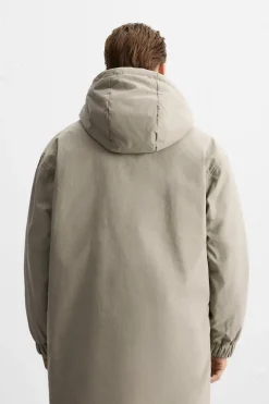 Outlet CAZADORA ACOLCHADA COMBINADA Hombre Cazadoras|Abrigos / Gabardinas