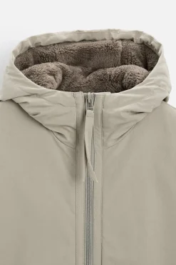 Outlet CAZADORA ACOLCHADA COMBINADA Hombre Cazadoras|Abrigos / Gabardinas