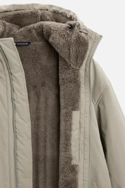 Outlet CAZADORA ACOLCHADA COMBINADA Hombre Cazadoras|Abrigos / Gabardinas