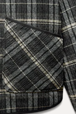 Clearance CAZADORA ACOLCHADA CUADROS Mujer Chaquetas / Cazadoras