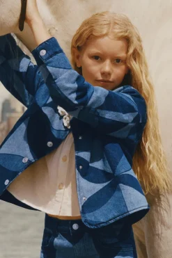 Niños ZARA 6 - 14 Años·Abrigos|6 - 14 Años·Total Look<CAZADORA ACOLCHADA DENIM - SEA NY