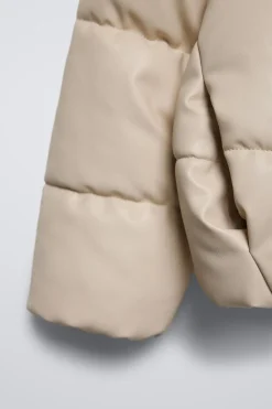 Niños ZARA 6 - 14 Años·Abrigos<CAZADORA ACOLCHADA EFECTO PIEL