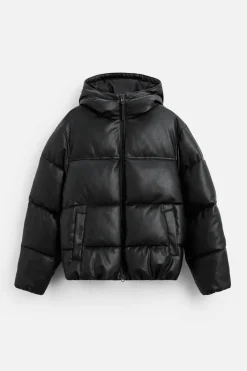 Sale CAZADORA ACOLCHADA EFECTO PIEL Hombre Plumíferos