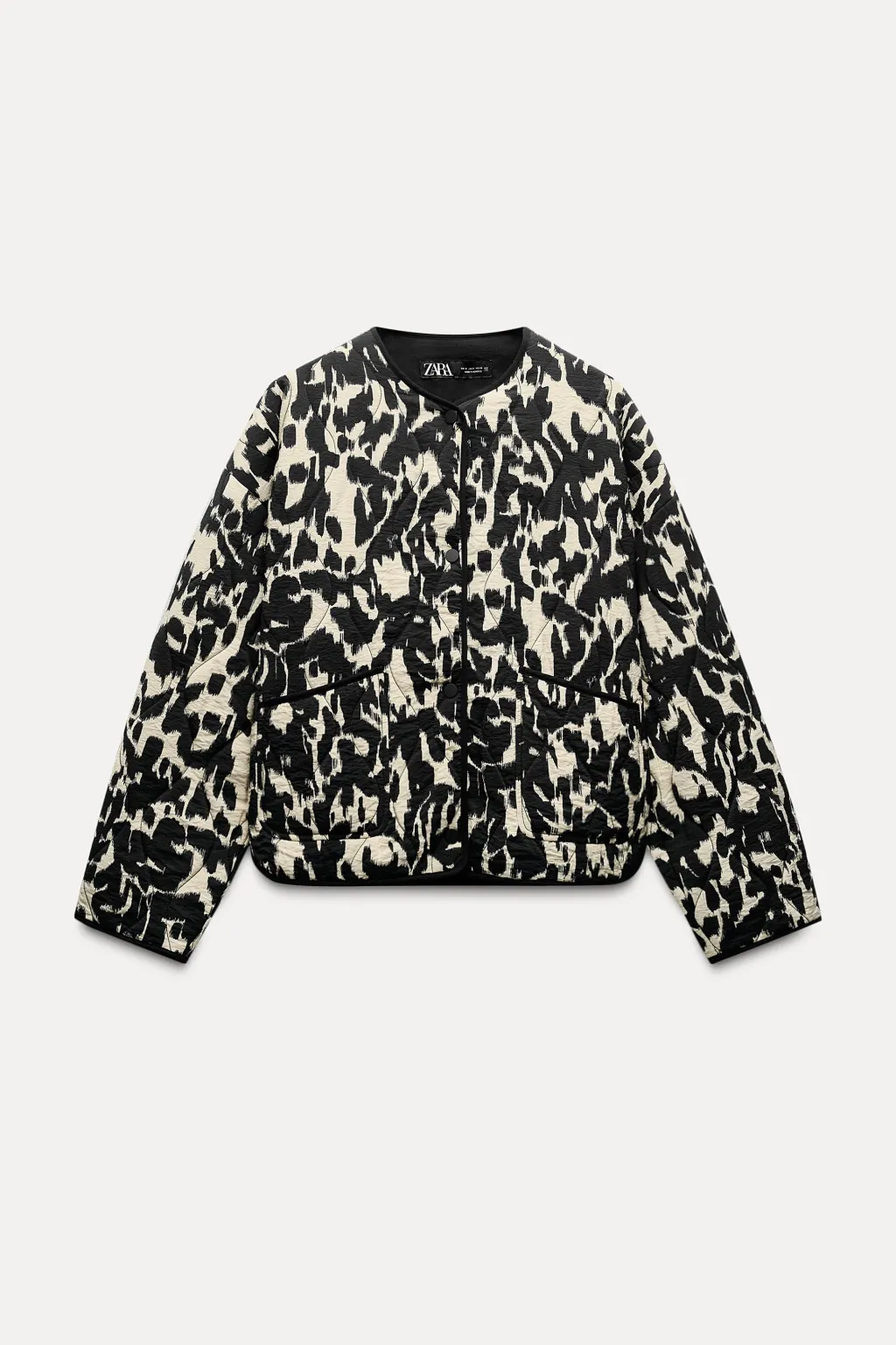 Online CAZADORA ACOLCHADA ESTAMPADO ANIMAL Mujer Chaquetas / Cazadoras