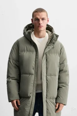 Clearance CAZADORA ACOLCHADA LARGA Hombre Cazadoras|Abrigos / Gabardinas