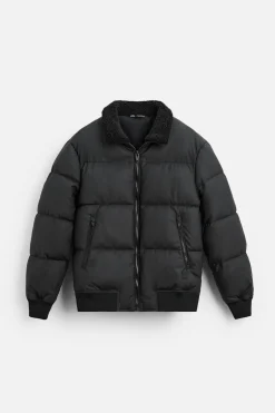 Outlet CAZADORA ACOLCHADO ENGOMADO Hombre Plumíferos