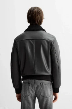 Fashion CAZADORA AVIADORA PIEL Hombre Piel