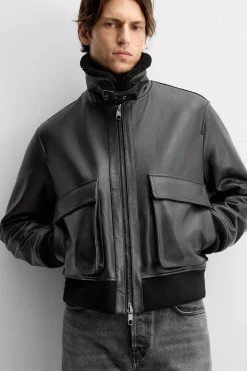 Fashion CAZADORA AVIADORA PIEL Hombre Piel