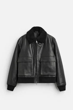 Fashion CAZADORA AVIADORA PIEL Hombre Piel