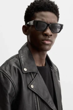 Sale CAZADORA BIKER PIEL Hombre Piel