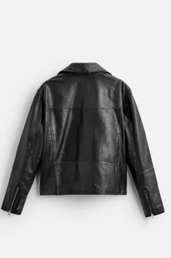 Sale CAZADORA BIKER PIEL Hombre Piel