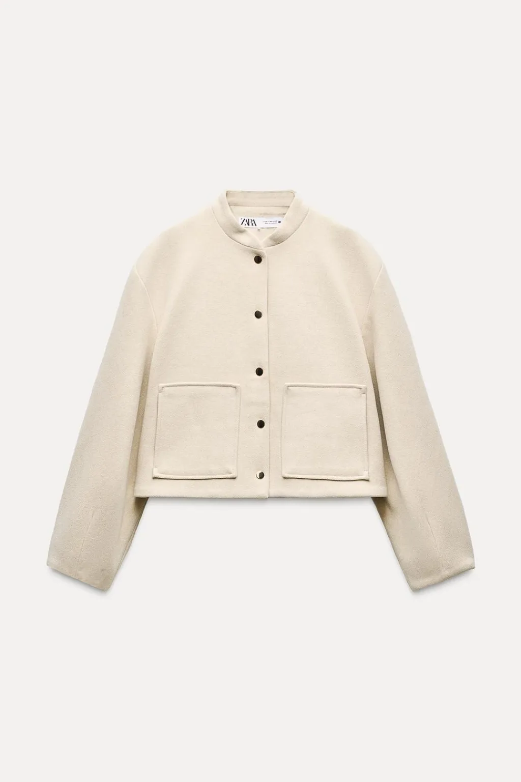 Discount CAZADORA BOMBER CORTA BOLSILLOS PLASTRÓN Mujer Chaquetas / Cazadoras