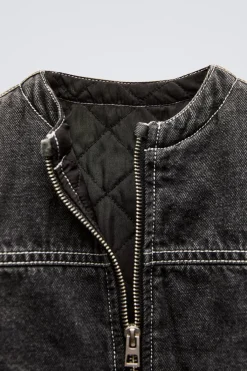 Niños ZARA 1½ - 6 Años·Jeans / Denim|1½ - 6 Años·Total Look<CAZADORA BOMBER DENIM