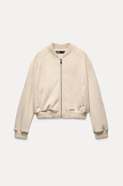 Clearance CAZADORA BOMBER EFECTO ANTE Mujer Chaquetas / Cazadoras