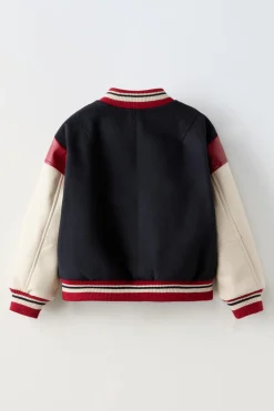 Niños ZARA 6 - 14 Años·Abrigos<CAZADORA BOMBER VARSITY