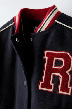 Niños ZARA 6 - 14 Años·Abrigos<CAZADORA BOMBER VARSITY