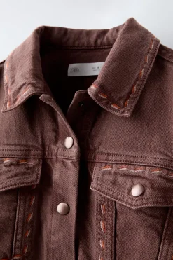 Niños ZARA 6 - 14 Años·Abrigos<CAZADORA BORDADOS