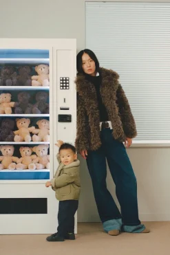 Niños ZARA 0 - 6 Meses·Sacos / Buzos|6 - 18 Meses·Abrigos / Buzos<CAZADORA BORREGUILLO