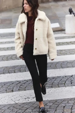 Discount CAZADORA BORREGUILLO Mujer Chaquetas / Cazadoras