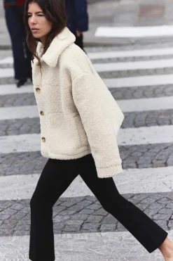 Discount CAZADORA BORREGUILLO Mujer Chaquetas / Cazadoras